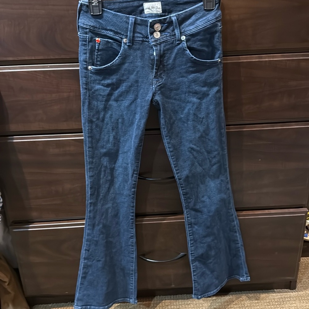 Hudson bootcup crop midrise jeans